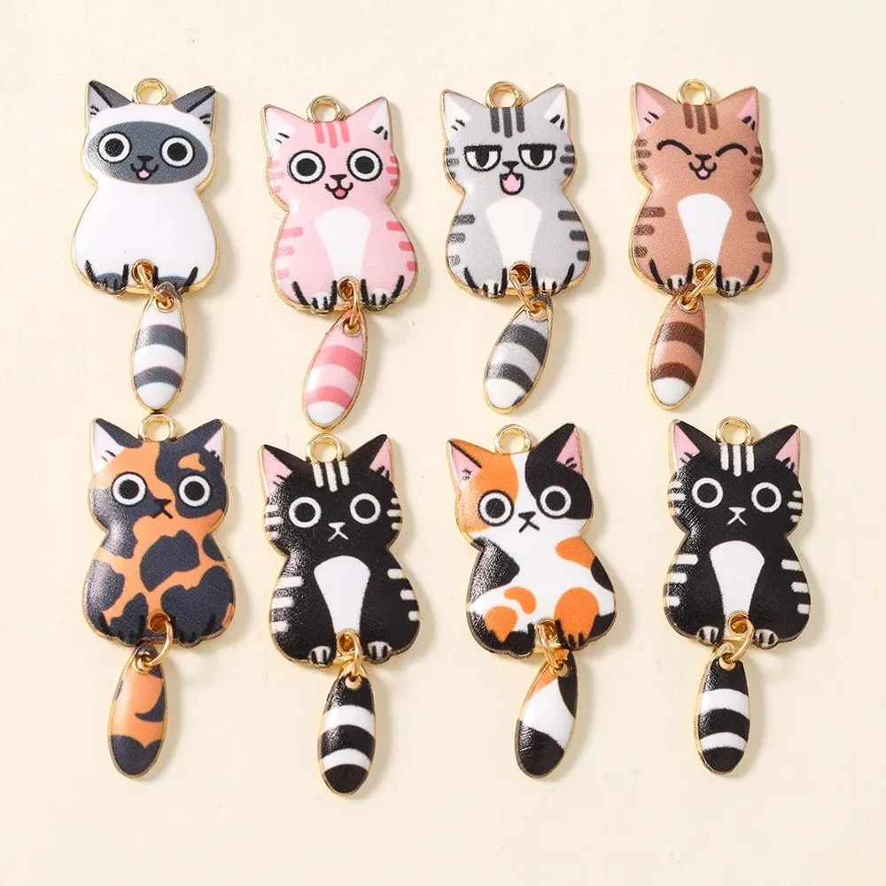 Resin Craft Projects - 10 adet 16 × 39mm sevimli