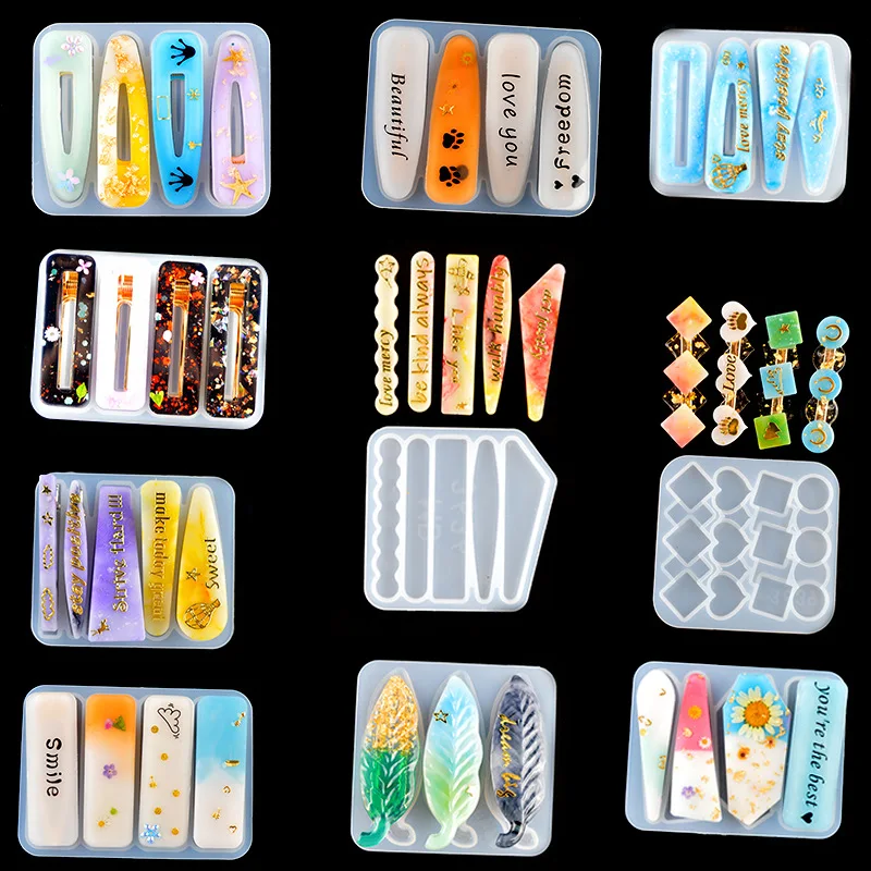 Serving Tray Mold - DIY epoksi reçine saç tokası saç