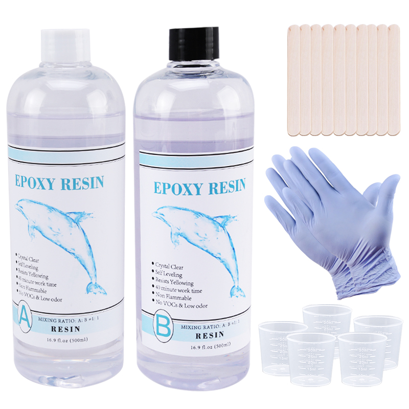 Serving Tray Mold - 1:1 Şeffaf Epoksi Reçine Kristal Şeffaf