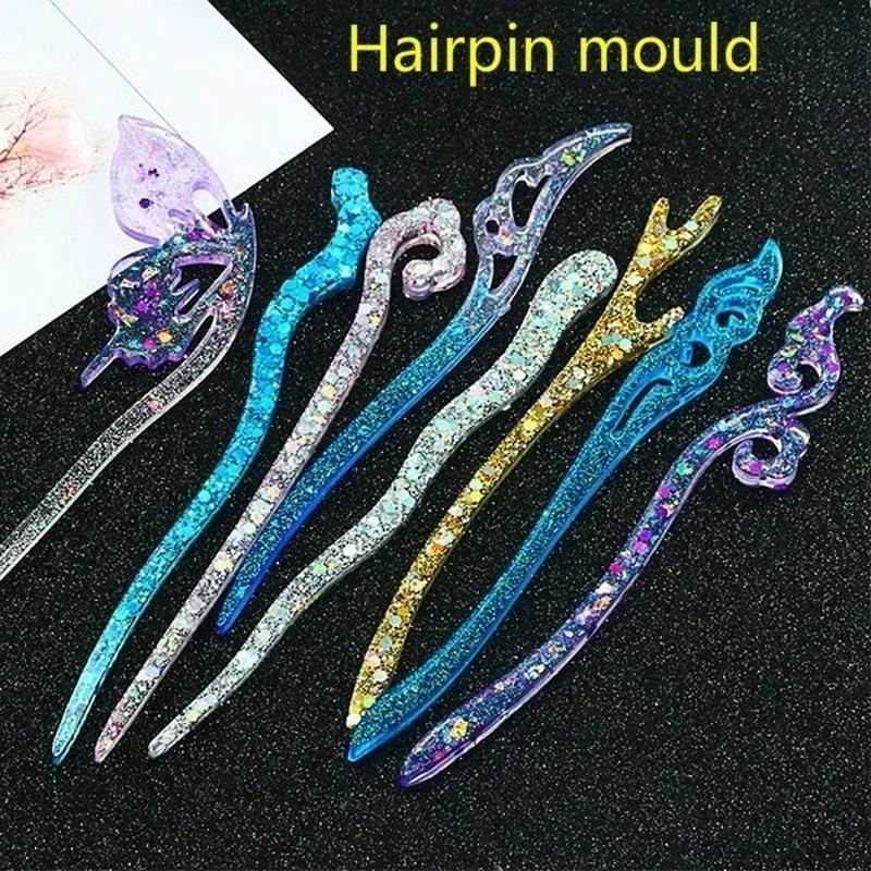 Resin Craft Projects - Yeni Şeffaf Saç Tokası Silikon Özel