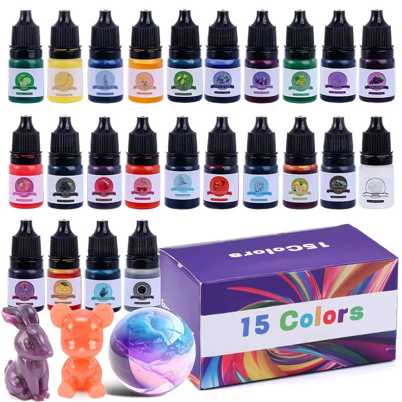 Epoksi Reçine Renk Pigmenti 24 - Resin Pigment Set incelemesi ve fiyatı