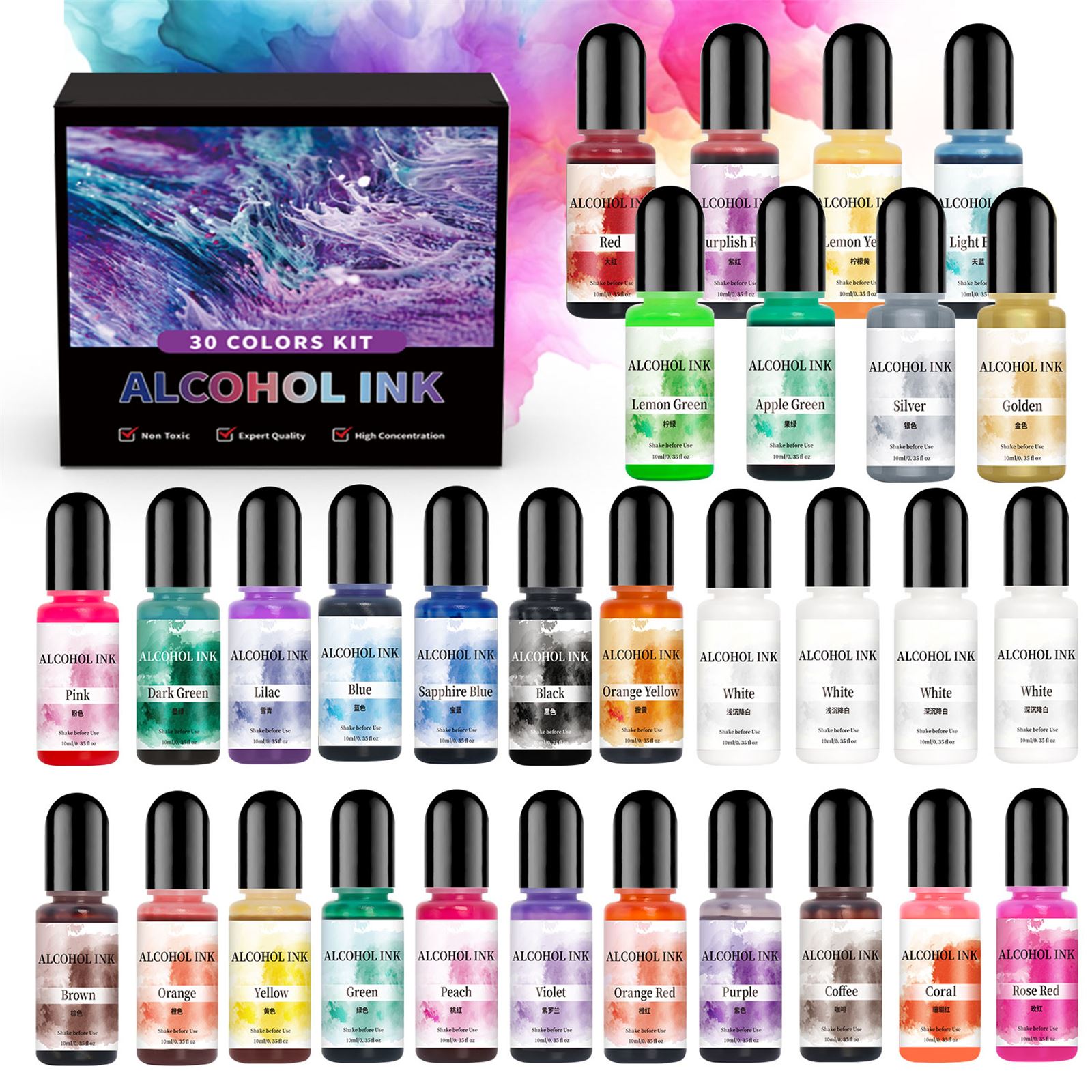 10 Ml Özü Reçine Alkol Sıvı Bo - Resin Dye Alcohol incelemesi ve fiyatı