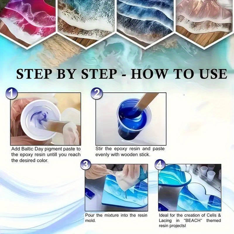 24 Renk/8 Renk 5 Gram 0. Farkl - Resin Pigment Set incelemesi ve fiyatı