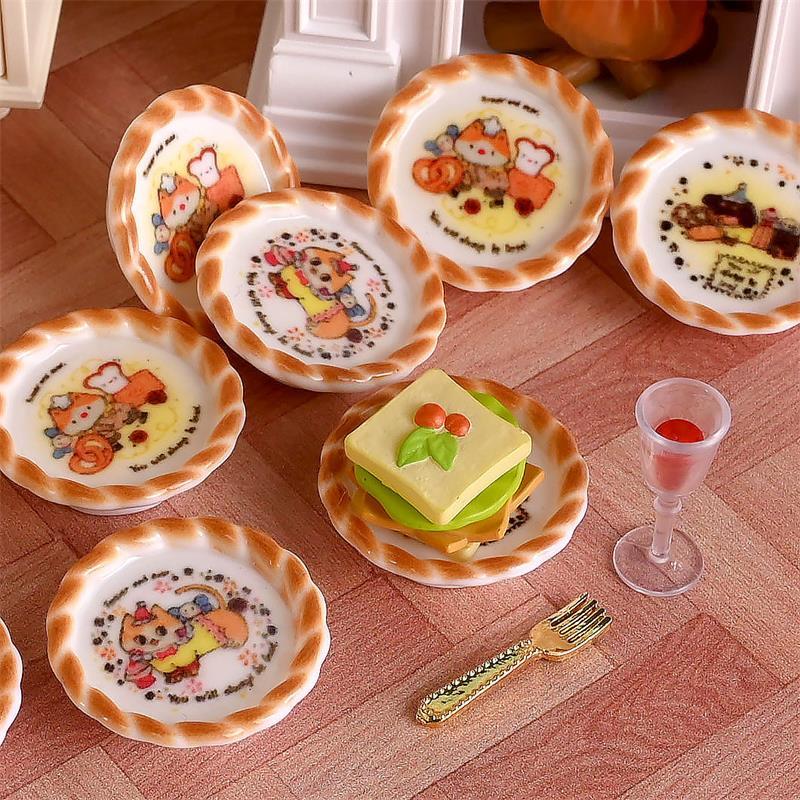 10 adet/takım Dollhouse Minyat - Resin Craft Kit incelemesi ve fiyatı