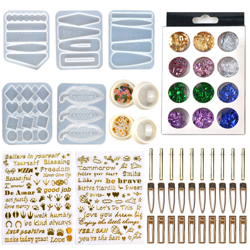 DIY epoksi reçine saç tokası s - Serving Tray Mold incelemesi ve fiyatı