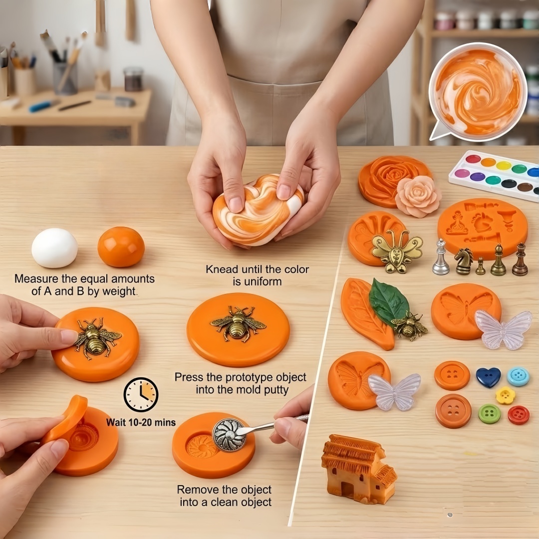 Silikon Macun DIY El Sanatları - Resin Craft Kit incelemesi ve fiyatı