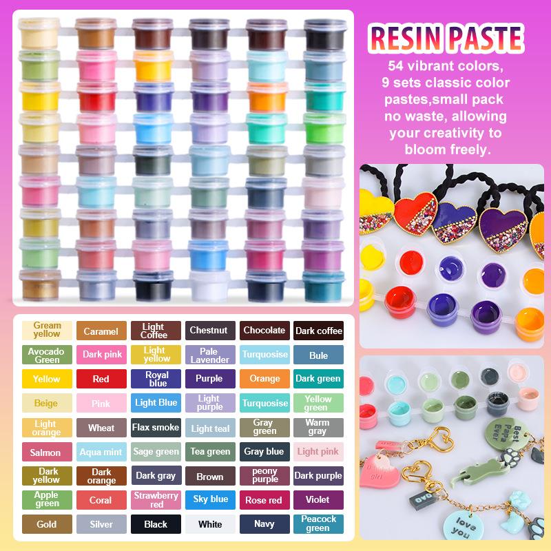 6 renk/Set Macun Pigment UV Re - Resin Pigment Set incelemesi ve fiyatı